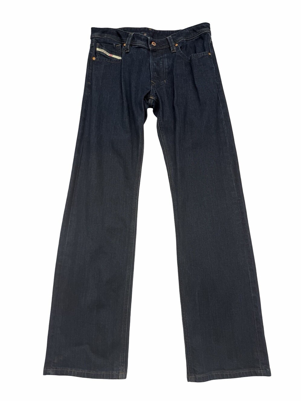 Diesel Larkee Straight Jeans RM030 Stretch Dark Wash Size W 33 | L 32
